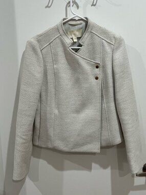 Boss Cream Textured Blazer